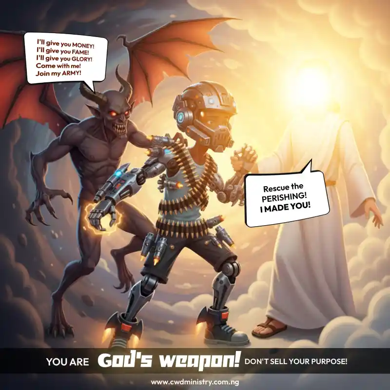 Gods Weapon - Christ, Christian, CWD Ministry, Christianwars, Timilehin Fasuan, Gospel, Biblical Searches, Jesus Christ, Holy Spirit, Christian Wallpapers, Bible Verses, Worship Backgrounds, Faith-based Imagery, Prayer, Salvation, Church Media, Godly Inspiration, Christian Devotionals, Spiritual Warfare, Scripture Pictures