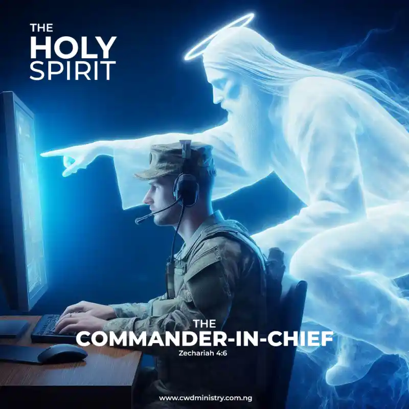 Holy Spirit Commander 1 - Christ, Christian, CWD Ministry, Christianwars, Timilehin Fasuan, Gospel, Biblical Searches, Jesus Christ, Holy Spirit, Christian Wallpapers, Bible Verses, Worship Backgrounds, Faith-based Imagery, Prayer, Salvation, Church Media, Godly Inspiration, Christian Devotionals, Spiritual Warfare, Scripture Pictures