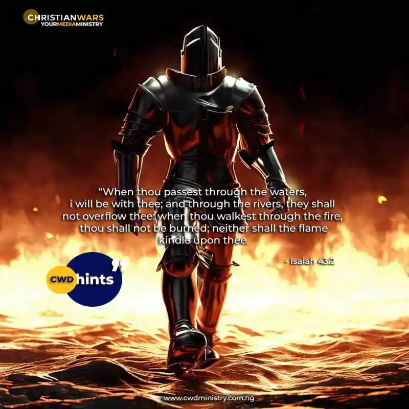 Walkest Through Fire - Christ, Christian, CWD Ministry, Christianwars, Timilehin Fasuan, Gospel, Biblical Searches, Jesus Christ, Holy Spirit, Christian Wallpapers, Bible Verses, Worship Backgrounds, Faith-based Imagery, Prayer, Salvation, Church Media, Godly Inspiration, Christian Devotionals, Spiritual Warfare, Scripture Pictures